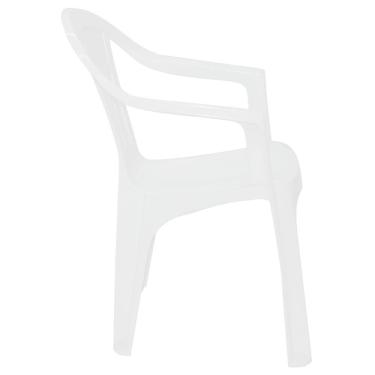 Imagem de Cadeira Tramontina Ilha Bela Em Polipropileno Branco