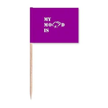 Imagem de Decoração de festa para palito de dente moderno presente art déco luz mau tempo