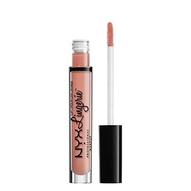 Imagem de (Cheekies) - NYX PROFESSIONAL MAKEUP Lip Lingerie Matte Liquid Lipstick, Cheekies, 0.13 Fluid Ounce