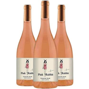 Imagem de Vinho Rosé Pink Rabbit 750Ml (3 Unidades)