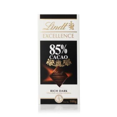 Imagem de Chocolate Lindt Excellence 85% Cocao Rich Dark 100G