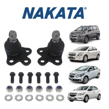 Imagem de Par Pivô Suspensão Dianteiro Esquerdo+Direito Nakata Chevrolet Cobalt 2011 A 2020
