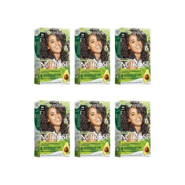 Imagem de Coloraçao Nutrisse 30 Castanho Escuro-Kit C/6Un