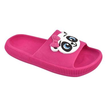 Imagem de Chinelo Menina Nuvem infanfil leve barato fashion Panda