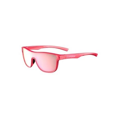 Imagem de Óculos de sol esportivos Sizzle – Ideal para ciclismo, golfe, caminhadas, pickleball, corrida, tênis e visual moderno, Rosa neon radiante (lente espelhada rosa com ar), Medium