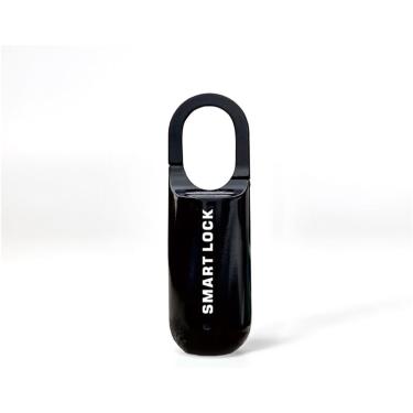 Imagem de Bloqueio inteligente, bloqueio de impressão digital. Mini bloqueio de impressão digital, cadeado inteligente, bloqueio eletrônico biométrico carregamento usb sem chave para mochilas de caixa
