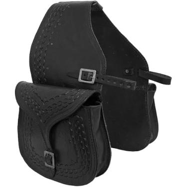 Imagem de Alforge de Couro Universal Vertentes SV3164 - Preto