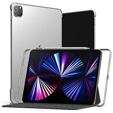 Imagem de Ringke Capa protetora projetada para iPad Pro 11 2021 com teclado (11 polegadas, 3ª geração) - Prata fosca