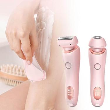 Imagem de YYGJYGOO Láquina de barbear Glide Pro 3.0, recarregável portátil 2 em 1 Dusk Glide Pro 3.0, máquina de barbear elétrica oficial Dusk para pernas, braços, axilas e área púbica, húmida ou seca