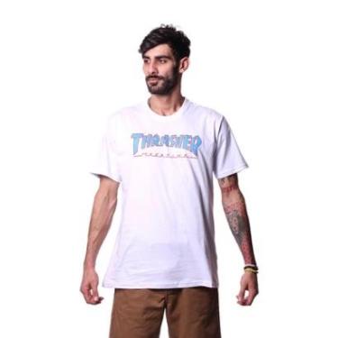 Imagem de Camiseta thrasher outlined-Unissex