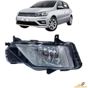 Imagem de Farol Milha Gol G8 Voyage G8 Saveiro G7 18 19 20 Cromado - RF, ESQUERD