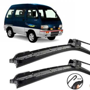 Imagem de Kit Palhetas De Silicone Limpador Para-brisa 18" 18" Towner (todas) - 