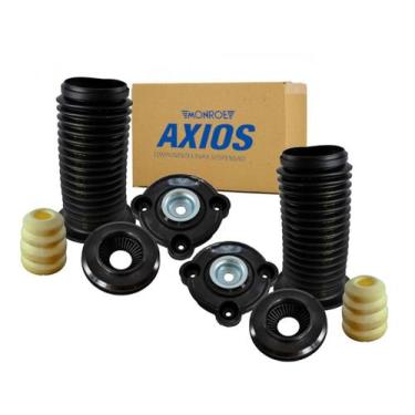 Imagem de 2 Kit Batente Coxim DIANTEIRO com Rolamento Uno Vivace Novo Palio Mobi