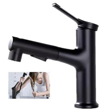 Imagem de Torneira Extensivel Banheira Banheiro Ducha Articulada Tres Jatos Pia 