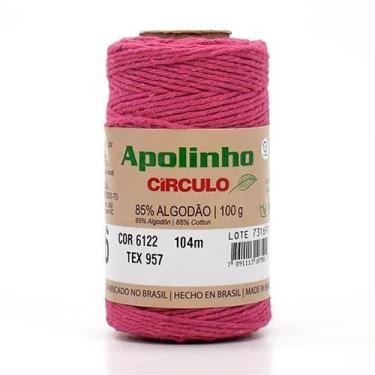 Imagem de Barbante Apolinho nº 6 100g - CÍRCULO, 6122 PINK