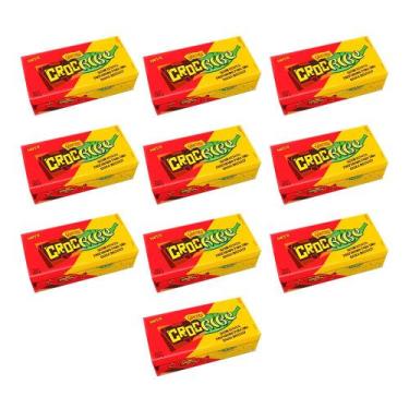 Imagem de Kit 10 Caixa de Bombom Crocribe Garoto Crocante + Caribe 250g Cada