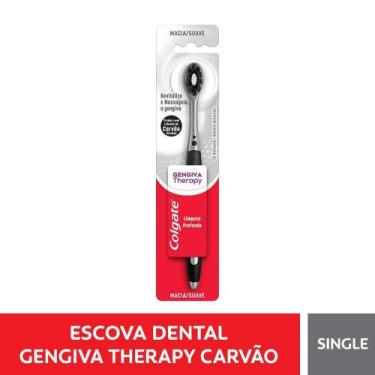 Imagem de Escova de Dente Colgate Gengiva Therapy Carvão