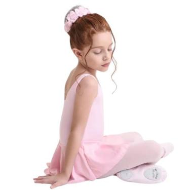 Imagem de collant balett regata + saia embutida - Maria Chica, Rosa, 4
