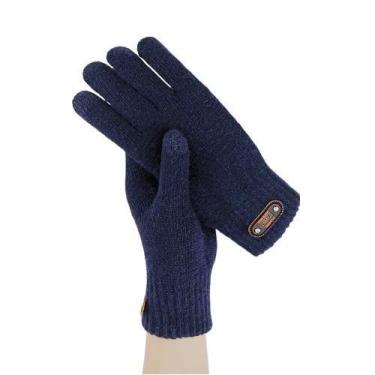 Imagem de Luva De Frio Quente Lã Adulto Touch Screen Celular Inverno - Modas Fag