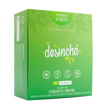 Imagem de Chá Desinchá 8 Ingredientes Sabor Leve e Refrescante com 7 Sachês