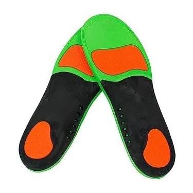 Imagem de Palmilha Ortopédica De Gel Anatômica Confortável Absorção De Impacto