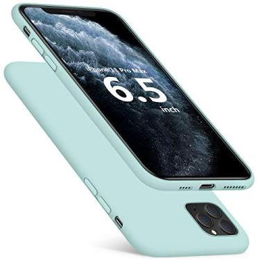 Imagem de DTTO Capa compatível com iPhone 11 Pro Max, capa de silicone [série romance] [proteção aprimorada para câmera e tela] com almofada de grade de favo de mel para iPhone 11 Pro Max 2019 de 6,5 polegadas,