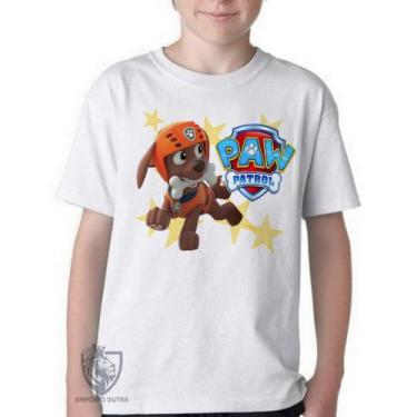 Imagem de Camiseta Infantil ou adulto  Patrulha Canina Zuma Blusa Criança todos 