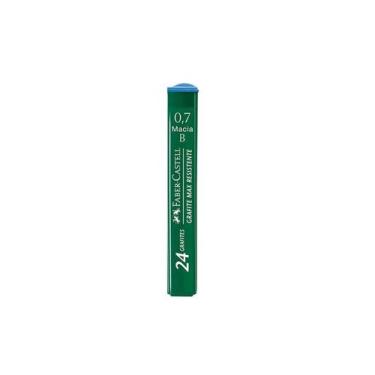 Imagem de Grafite Técnico FABER-CASTELL 0.7mm HB 2B B Tubo c/ 24 Minas