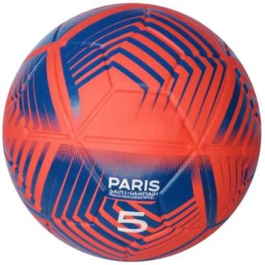 Imagem de Bola futebol de campo n5 paris saint germain azul e vermelha maccabi -