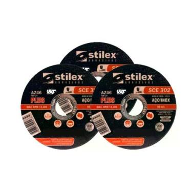 Imagem de Disco de corte 4.1/2 "x 5/128 "x 7/8" sce 302 stilex