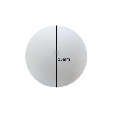 Imagem de Bolinhas MACIÇAS de Isopor 15mm Para Artesanato, miudinhas Uso Diverso