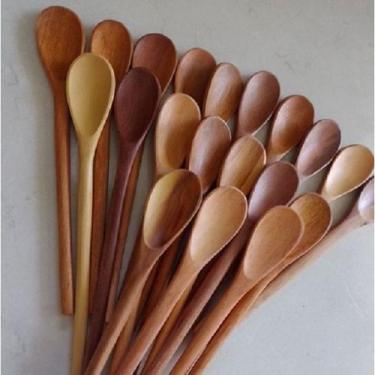 Imagem de Colher de Pau / Bambu para arroz, super resistente, utensilio de cozin