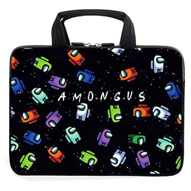 Imagem de ARIYIDA Bolsa de transporte para laptop de 15 polegadas, capa para Chromebook, notebook, Ultrabook, capa para tablet, capa de neoprene para Apple MacBook (RYD15-02)