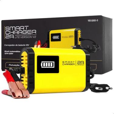 Imagem de Carregador de Bateria Automotivo 2A Lite V2  Bivolt  12V  Smart Charge