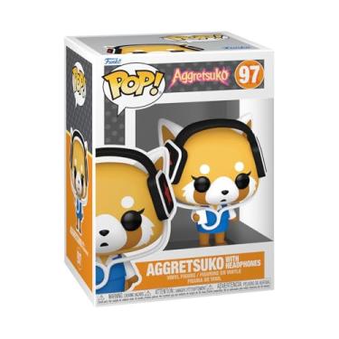 Imagem de Funko Pop Sanrio: Aggretsuko with Headphones - Collectable Vinyl Figure - Gift Idea - Official Merchandise - Toys for Kids & Adults - Anime Fans - Model Figure for Collectors and Display