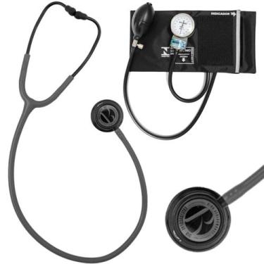 Imagem de Kit Estetoscópio BIC Eternity + Esfigmomanômetro Pamed Com Bolsa - Enf
