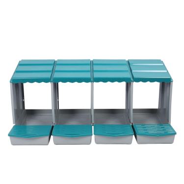 Imagem de Caixa de Nidificação de Frango, Caixa de Posicionamento de Ovo de Galinha PP, Galinhas de Ninho de Ovo para Galinhas Patos de Aves, Acessórios de Galinheiro, Caixas de Ninho para