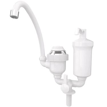 Imagem de Torneira Elétrica de Bancada com filtro Água  3T 220V 4400W TFB244 - Sintex