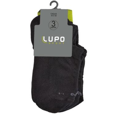 Imagem de Kit C/3 meia au sport G 41-44 preto lupo