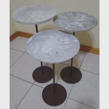 Imagem de Mesa Lateral para Sala de Estar 30cm Norina Marrom