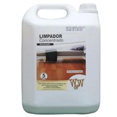 Imagem de LIMPADOR CONCENTRADO - PISOS DE MADEIRA - W&ampW - 5 LITROS - W&W