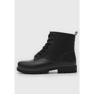 Imagem de Bota Coturno Colcci Cano Curto Tratorada Preta Colcci 803.01.00718 feminino