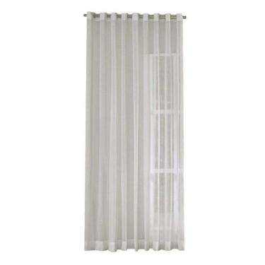 Imagem de Cortina De Gaze Uma Folha Linho Premium Voil Flame 2,00m x 2,60m Para 
