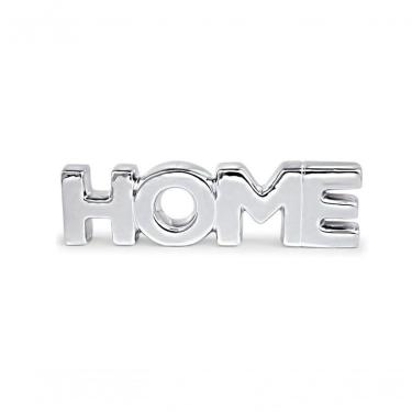 Imagem de Escultura De Cerâmica Home Prata 12156 - Mart