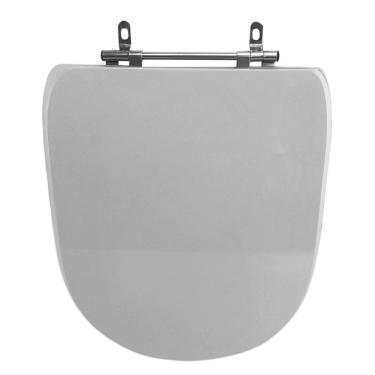 Imagem de Assento Sanitário Poliéster Para Louça Life-vogue Plus (celite-deca) Aço Cinza Real