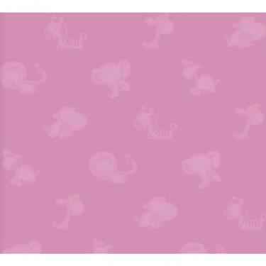 Imagem de Papel De Parede Safari Friends Infantil Roxo Sf6224