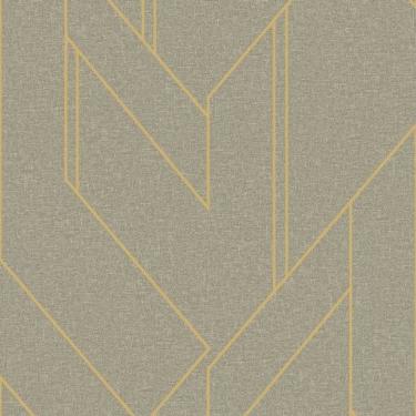 Imagem de Papel De Parede Bobinex Essencial Geométrico Cinza 4306