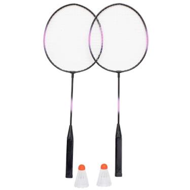 Imagem de Kit Raquete Badminton Com Petecas - Ys37024 - Yins