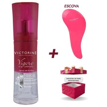 Imagem de Perfume Capilar Proteção Solar e UV Bifásico Profissional Victorine 90