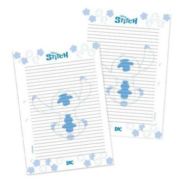 Imagem de Bloco Fichário Stitch Universitário 96 Fls - Dac - Napolestore